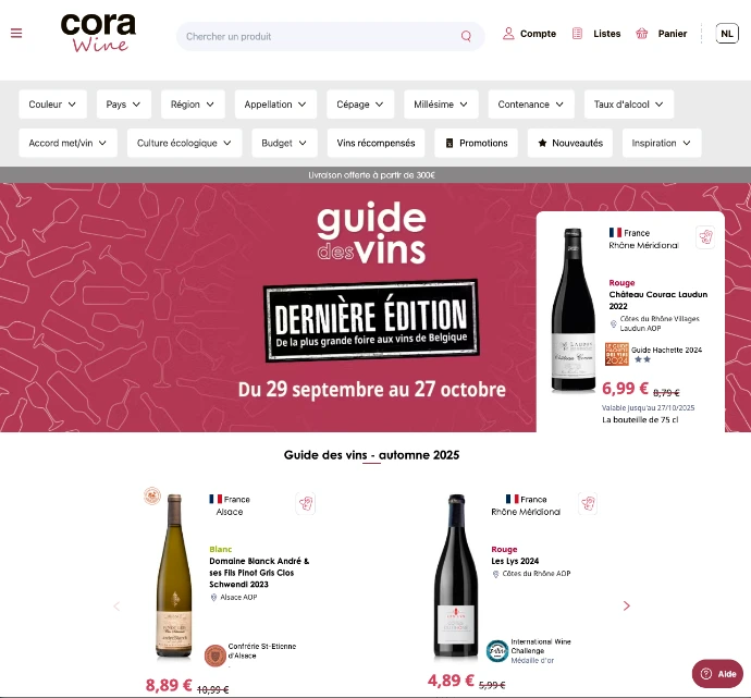 Site corawine